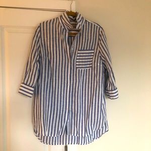 Chico’s linen no iron top